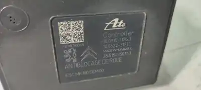 Автозапчастина б/у абс для citroen c-elysée (11.2012->) 1.6 exclusive [1.6 ltr. - 68 kw hdi fap] посилання на oem iam 9803388980  