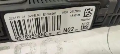 Автозапчастина б/у реле/запоперівник для citroen c-elysée (11.2012->) 1.6 exclusive [1.6 ltr. - 68 kw hdi fap] посилання на oem iam 9678355880  