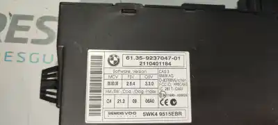 Second-hand car spare part electronic module for bmw serie 1 berlina (e81/e87) 2.0 turbodiesel cat oem iam references 9237047  