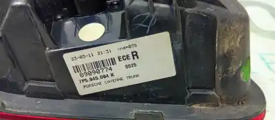 Автозапчасти б/у внутренний правый задний фонарь за porsche cayenne (typ 92aa) basis ссылки oem iam 7p5945094k  