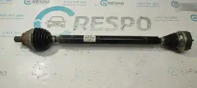 Peça sobressalente para automóvel em segunda mão transmissão dianteira direita por seat leon (5f1) 1.6 tdi referências oem iam 1k0407272qn
