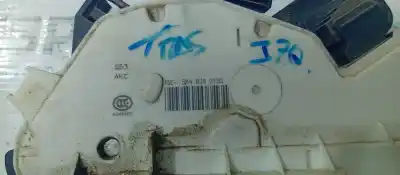 Peça sobressalente para automóvel em segunda mão fechadura da porta traseira esquerda por seat leon (5f1) 1.6 tdi referências oem iam 5k4839015q