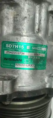 Second-hand car spare part air conditioning compressor for nissan atleon tk3.95 134.02 / 182 cv oem iam references 92600la300  