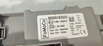 Second-hand car spare part fuse box unit for ford ka (ccu) 1.2 8v cat oem iam references 00520183320  