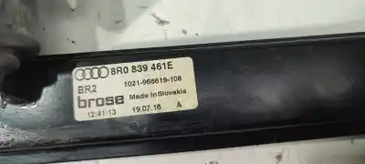Peça sobressalente para automóvel em segunda mão elevador de vidros traseiro esquerdo por audi q5 (8r) 2.0 tdi advanced edition quattro (140kw) referências oem iam 8r0839461e