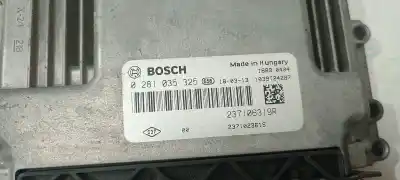 Автозапчастина б/у ебу контролер двигуна для renault clio iv (bh_) 1.5 dci 75 посилання на oem iam 237106319r  0281035325