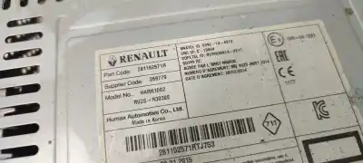 Автозапчастина б/у аудіо система / радіо cd для renault clio iv (bh_) 1.5 dci 75 посилання на oem iam 281152571r  