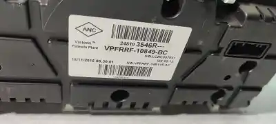 Автозапчастина б/у панель інструментів для renault clio iv (bh_) 1.5 dci 75 посилання на oem iam 248103546r  