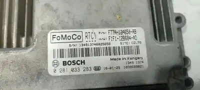 Second-hand car spare part ECU ENGINE CONTROL for FORD TOURNEO COURIER (C4A)  OEM IAM references FT7A12A650RB 0281033283 F1F112B684AD