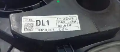 Second-hand car spare part rear left window regulator for kia optima (jf) 1.7 crdi oem iam references 83470d4000p  