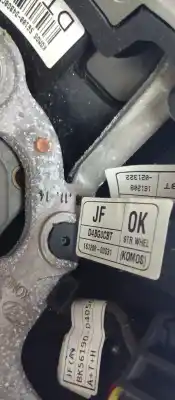Peça sobressalente para automóvel em segunda mão volante por kia optima (jf) 1.7 crdi referências oem iam 56100d4bg0cbt  
