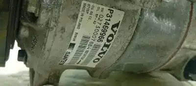 Peça sobressalente para automóvel em segunda mão compressor de ar condicionado a/a a/c por volvo v40 kinetic referências oem iam p31469966  