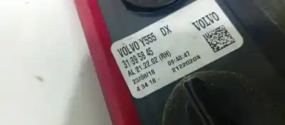 Second-hand car spare part right tailgate light for volvo v40 kinetic oem iam references 31395845  