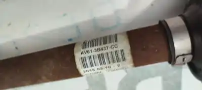 Peça sobressalente para automóvel em segunda mão transmissão dianteira esquerda por ford focus iii 1.6 tdci referências oem iam av613b437cc