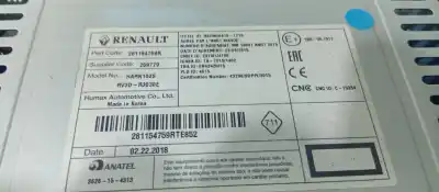 Peça sobressalente para automóvel em segunda mão sistema de áudio / rádio cd por dacia sandero laureate referências oem iam 281154759r