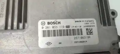 Автозапчастина б/у ебу контролер двигуна для renault clio iv (bh_) 1.5 dci 75 посилання на oem iam 237106319r