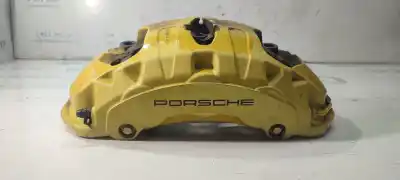 Peça sobressalente para automóvel em segunda mão pinça de travão dianteira esquerda por porsche panamera 4.8 v8 cat referências oem iam 7pp615123c  