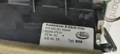 Pezzo di ricambio per auto di seconda mano griglia di aerazione per porsche panamera 4.8 v8 cat riferimenti oem iam   