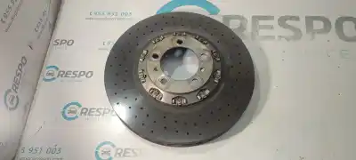 Second-hand car spare part front disc brake for porsche panamera 4.8 v8 cat oem iam references 970351406