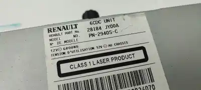 Автозапчастина б/у аудіо система / радіо cd для renault koleos expression посилання на oem iam 28184jy00a