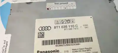 Second-hand car spare part audio system / radio cd for audi a4 avant (8k5) (2008) básico oem iam references 8t1035110c   Second-hand car spare part audio system / radio cd for audi a4 avant (8k5) (2008) básico oem iam references 8t1035110c