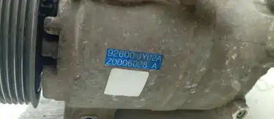 Peça sobressalente para automóvel em segunda mão compressor de ar condicionado a/a a/c por renault koleos expression referências oem iam 92600jy02a  