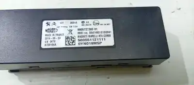 Second-hand car spare part electronic module for peugeot 508 active oem iam references 980572738001  