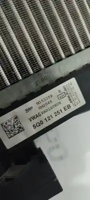 Peça sobressalente para automóvel em segunda mão radiador de água por seat leon (5f1) 1.6 tdi referências oem iam 5q0121251eb