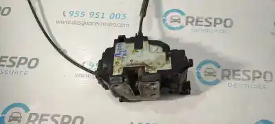 Peça sobressalente para automóvel em segunda mão fechadura da porta traseira esquerda por renault kangoo profesional referências oem iam 8200497672d  