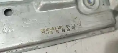 Peça sobressalente para automóvel em segunda mão elevador de vidros traseiro esquerdo por peugeot 2008 1.2 12v ethp referências oem iam 9816402380