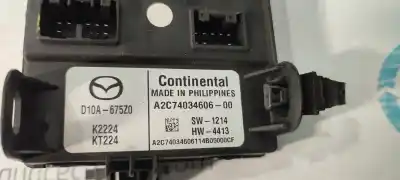 Second-hand car spare part electronic module for mazda 2 lim. () center-line 90 cv / 66 kw oem iam references d10a675z0