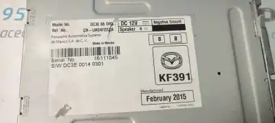 Автозапчасти б/у аудиосистема / радио cd за mazda 2 lim. () center-line 90 cv / 66 kw ссылки oem iam dc3e66drx  
