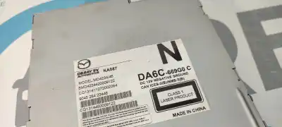 Second-hand car spare part audio system / radio cd for mazda 2 lim. () center-line 90 cv / 66 kw oem iam references da6c669g0c