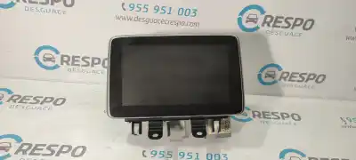 Автозапчастина б/у багатофункційний дисплей для mazda 2 lim. () center-line 90 cv / 66 kw посилання на oem iam d09h611j0a  