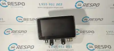 Автозапчастина б/у багатофункційний дисплей для mazda 2 lim. () center-line 90 cv / 66 kw посилання на oem iam d09h611j0a  