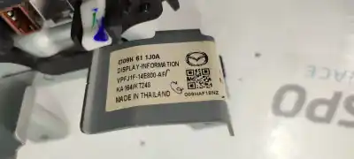 Автозапчастина б/у багатофункційний дисплей для mazda 2 lim. () center-line 90 cv / 66 kw посилання на oem iam d09h611j0a  