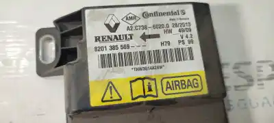 Second-hand car spare part airbag control unit for dacia duster (hs_) 1.5 dci (hsaj) oem iam references 8201385569