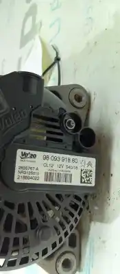 Автозапчасти б/у генератор за citroen c4 cactus van (0b_, 0p_) puretech 110 ссылки oem iam 9809391880  