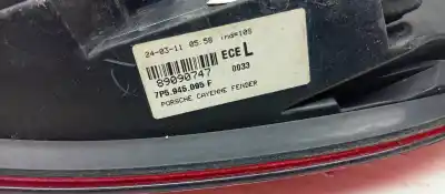 Автозапчасти б/у левый задний фонарь за PORSCHE CAYENNE (TYP 92AA) Basis ссылки OEM IAM 7P5945095F  