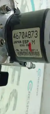 Second-hand car spare part abs for mitsubishi asx (ga0w) motion 2wd oem iam references 4670a873  