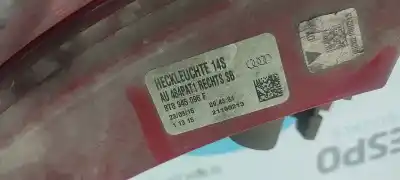 Автозапчасти б/у правый задний фонарь за audi a5 coupe (8t) 3.0 tdi quattro (180kw) ссылки oem iam 8t8945096f