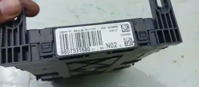 Second-hand car spare part FUSE BOX UNIT for PEUGEOT 208  OEM IAM references 9807531680  