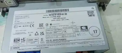 Second-hand car spare part multifunction display for opel corsa f edition oem iam references 985291698000