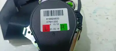 Second-hand car spare part rear left seat belt for volvo v40 básico oem iam references 619894600  