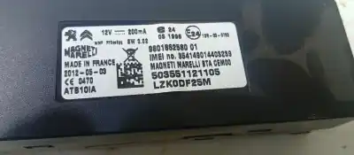 Pièce détachée automobile d'occasion module électronique pour citroen ds5 desire hybrid4 références oem iam 980186258001