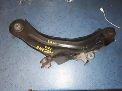 Recambio de automóvil de segunda mano de brazo suspension inferior delantero izquierdo para renault megane ii berlina 3p  referencias oem iam   