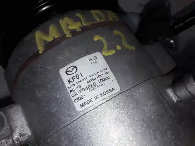 Peça sobressalente para automóvel em segunda mão compressor de ar condicionado a/a a/c por mazda cx-5 (kf) 2.2 d referências oem iam fd46xg100cc  