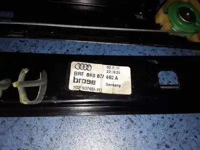 Recambio de automóvil de segunda mano de elevalunas delantero derecho para audi a4 ber. (b8)  referencias oem iam 8k0837462a  