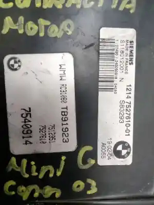 Second-hand car spare part ECU ENGINE CONTROL for BMW MINI (R50,R53)  OEM IAM references 12147527610  