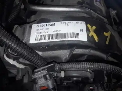 Recambio de automóvil de segunda mano de motor completo para bmw serie x1  referencias oem iam b38m g791h508 